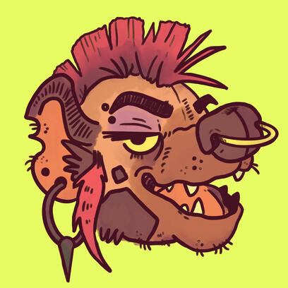 Head icon example